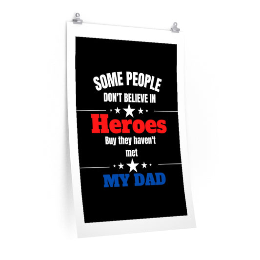 My Dad My Hero Poster