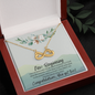 New Beginning, Congratulations! - Infinity Heart Necklace