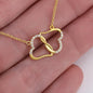 To My Soulmate 10K Gold Everlasting Love Necklace