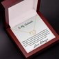To My Soulmate 10K Gold Everlasting Love Necklace