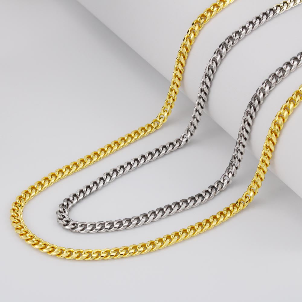 Amazing Dad Cuban Link Necklace