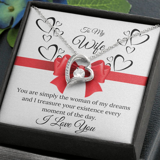 To My Wife Forever Love Necklace