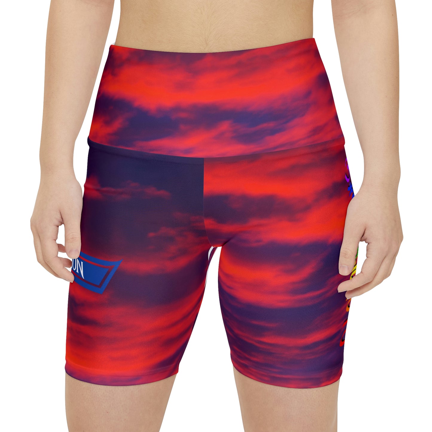 Women's Workout Shorts (AOP)