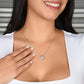 To My Lovely Wife Love Knot Necklace